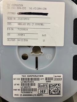 7V25000014晶振